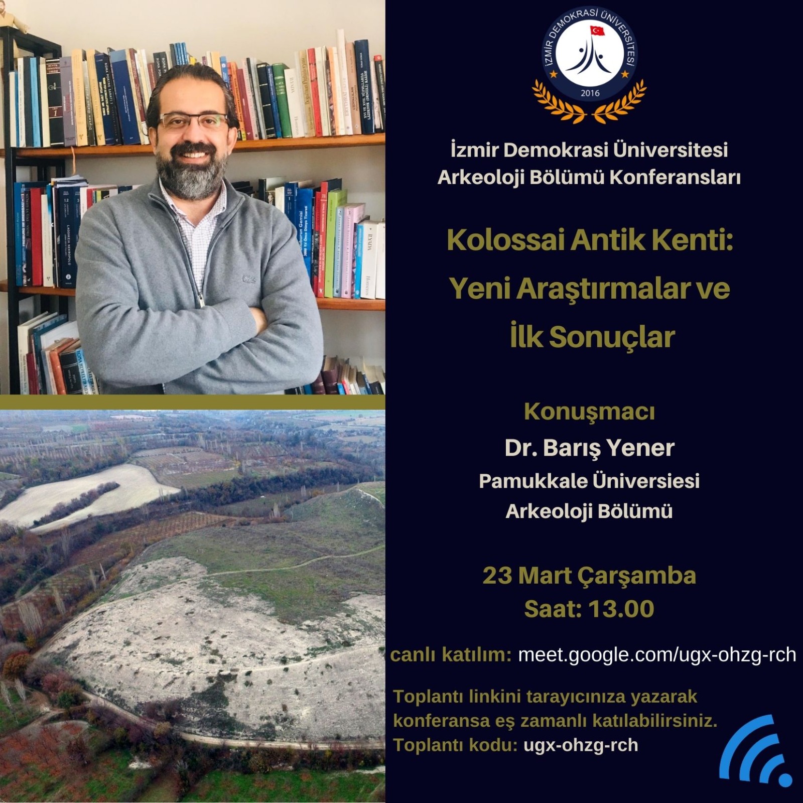 İDÜ - Arkeoloji Bölümü Konferansları